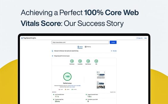 Achieving a Perfect 100% Core Web Vitals Score: Our Success Story