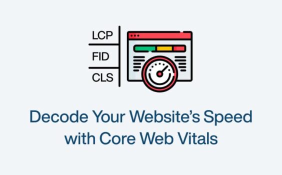 websites speed with core web vitals